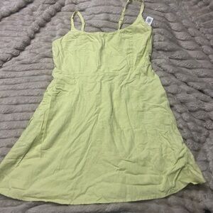 Old Navy Lime Green Sleeveless dress